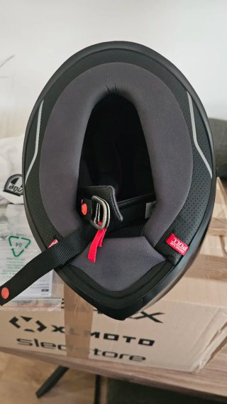 Casco Moto AGV K6S Negro Brillo talla L