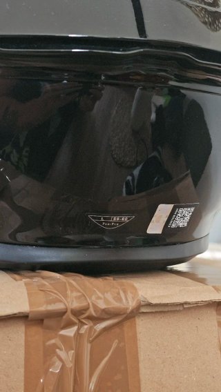 Casco Moto AGV K6S Negro Brillo talla L