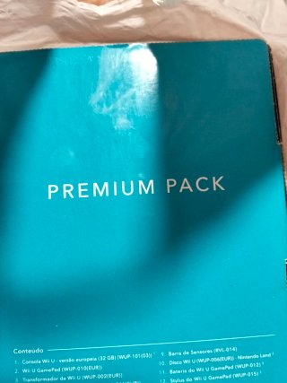 Nintendo Wii U Premium Pack 32GB Negra