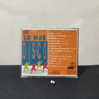 CD dance Lo Mas Disco 1990