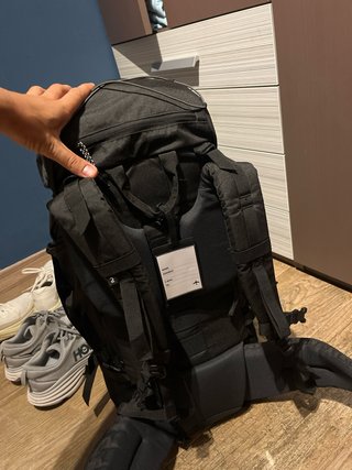 Mochila Forclaz Negra 50L