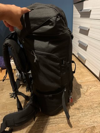Mochila Forclaz Negra 50L
