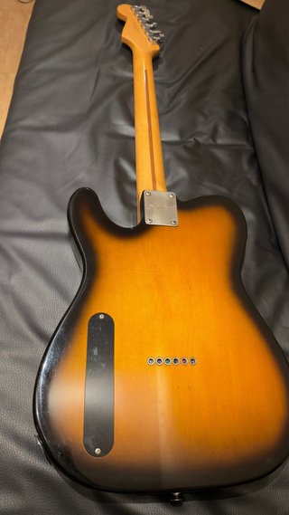 Partscaster Squier Paranormal Thinline brazoFender