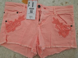 Pantalones vaqueros cortos mujer