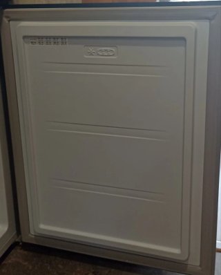 Nevera combi Candy gris