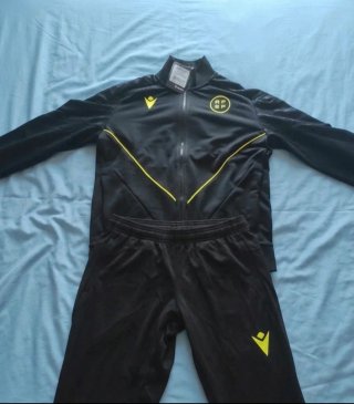 Conjunto Deportivo Macron Negro