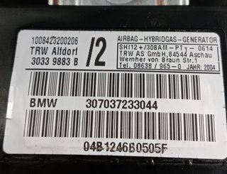 Bmw 307037233044 airbag lateral 3 coupe 318 ci 892