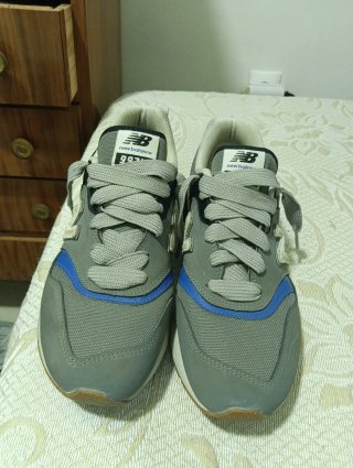 Zapatillas New Balance 997 Gris y Azul