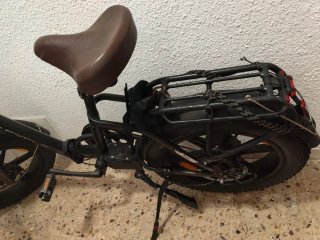 Bicicleta Eléctrica  Negra