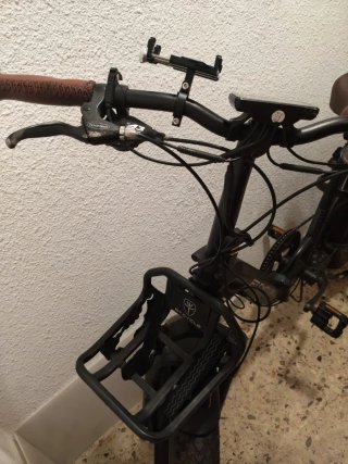 Bicicleta Eléctrica  Negra