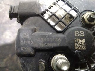 ALTERNADOR | Atr.1:13500186 OPEL ASTRA J LIM. Exc