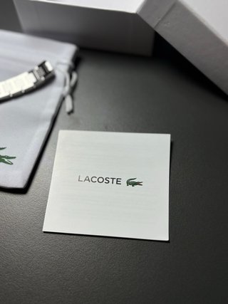 Pulsera Lacoste Plata Nueva