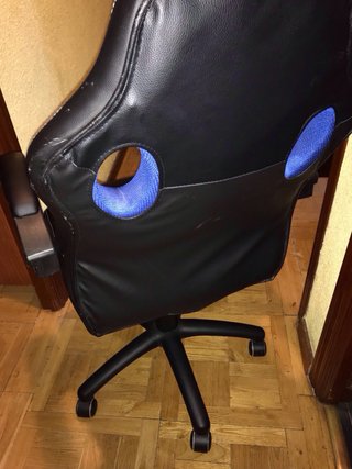 silla gaming de oficina estilo racing tipo bucket