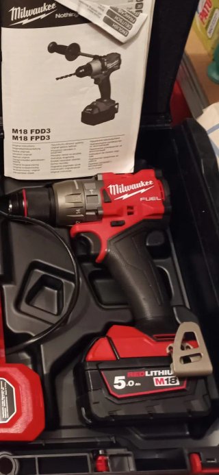 Taladro Atornillador Milwaukee M18 FUEL FDD3