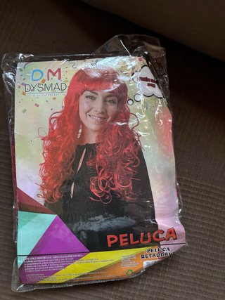 Peluca Roja DYSMAD Talla Única