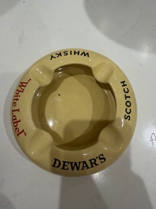 Cenicero Vintage Dewar's White Label
