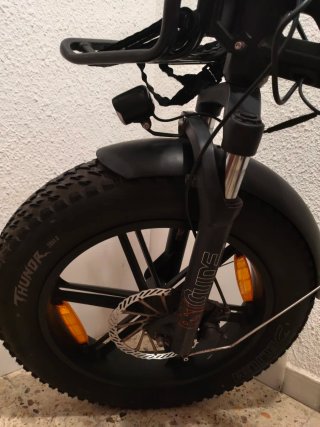 Bicicleta eléctrica plegable