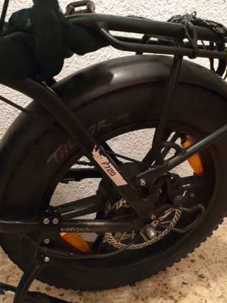 Bicicleta eléctrica plegable