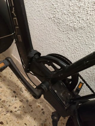 Bicicleta eléctrica plegable