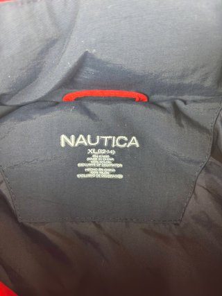 Chaqueta Nautica Roja Talla XL Vintage (12-14)