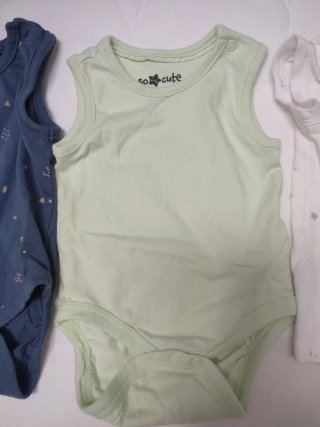 Confezione da 5 body per neonati 1-3 mesi