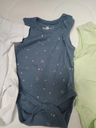 Confezione da 5 body per neonati 1-3 mesi
