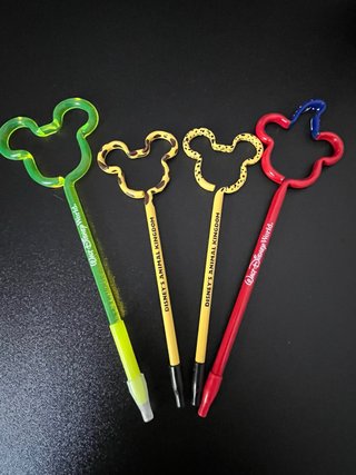Set 4 Bolígrafos Disney Mickey Nuevos