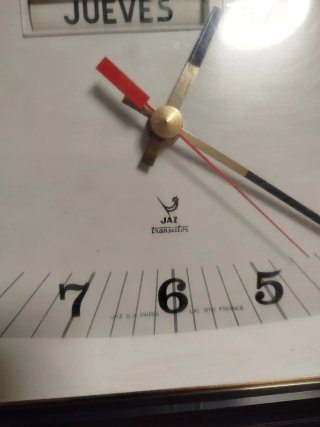 Reloj de pared JAZ Transistor Años 60-70