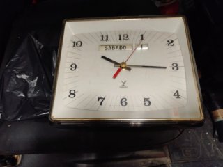 Reloj de pared JAZ Transistor Años 60-70