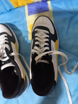 Zapatillas Puma Hombre Blancas Negras Amarillas