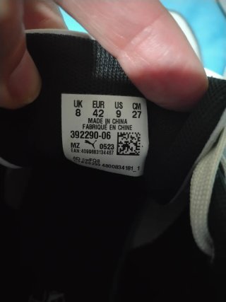 Zapatillas Puma Hombre Blancas Negras Amarillas