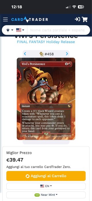 Vivi's Persistence - Final Fantasy