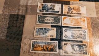 8 Billetes Extranjeros Colección