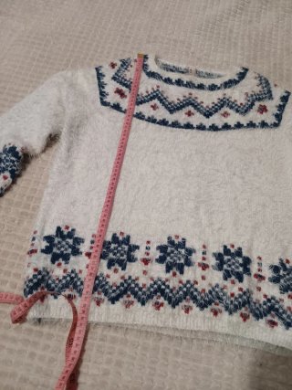 Jersey blanco con estampado