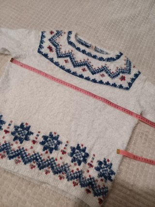 Jersey blanco con estampado