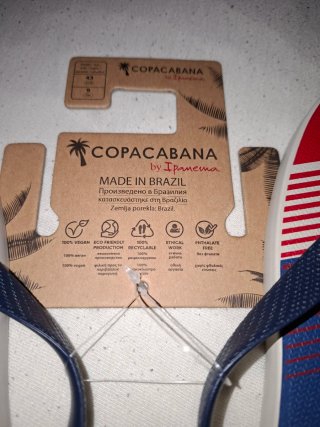 Chanclas Ipanema Copacabana Talla 43
