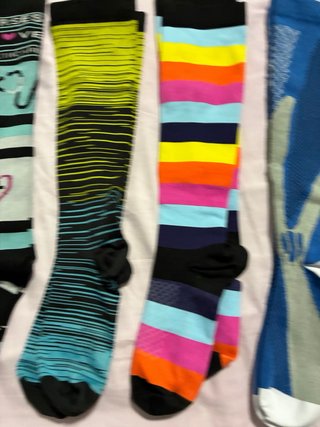 Lote 5 pares calcetines compresión L/XL