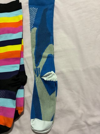 Lote 5 pares calcetines compresión L/XL