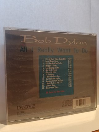 Bob Dylan - All I Really Want To Do CD