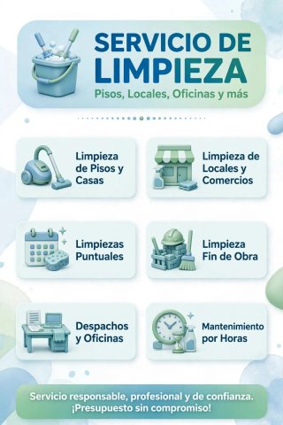 Servicios de limpieza