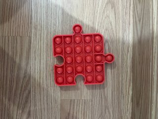 Pop it puzzle rojo
