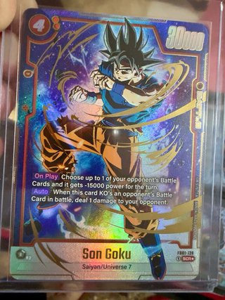 Pack Cartas Secretas dragon Ball Super Card Game