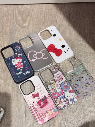 Fundas Hello Kitty iPhone 15 Pro