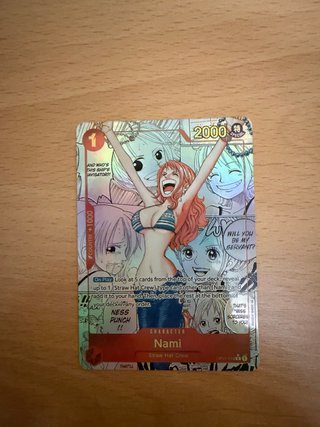 PROXY Nami Manga TCG Carta