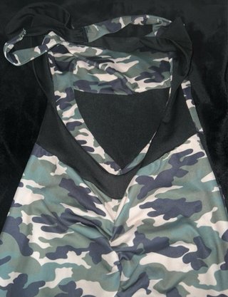 Mono largo camuflaje