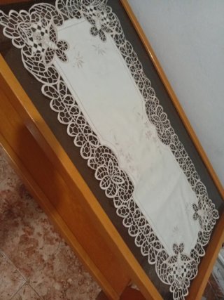 Mesa de centro madera y cristal