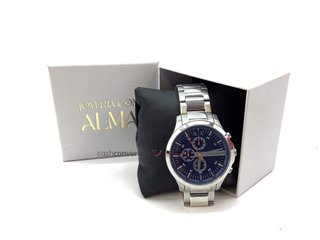 reloj pulsera caballero armani exchange cronógrafo