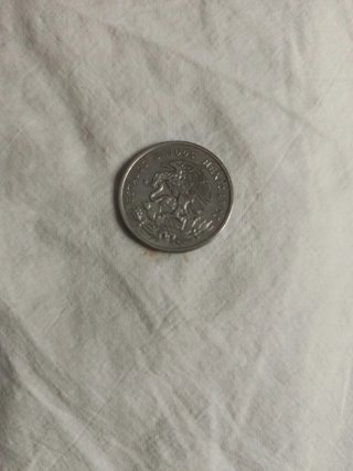 Moneda 50 céntimos plata 1950 México