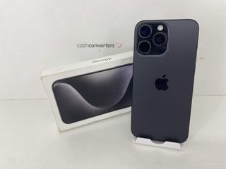 apple iphone 15 pro max 256gb