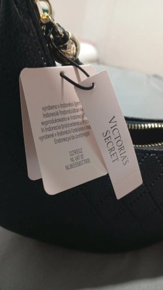 Bolso Hombro Victoria's Secret Negro